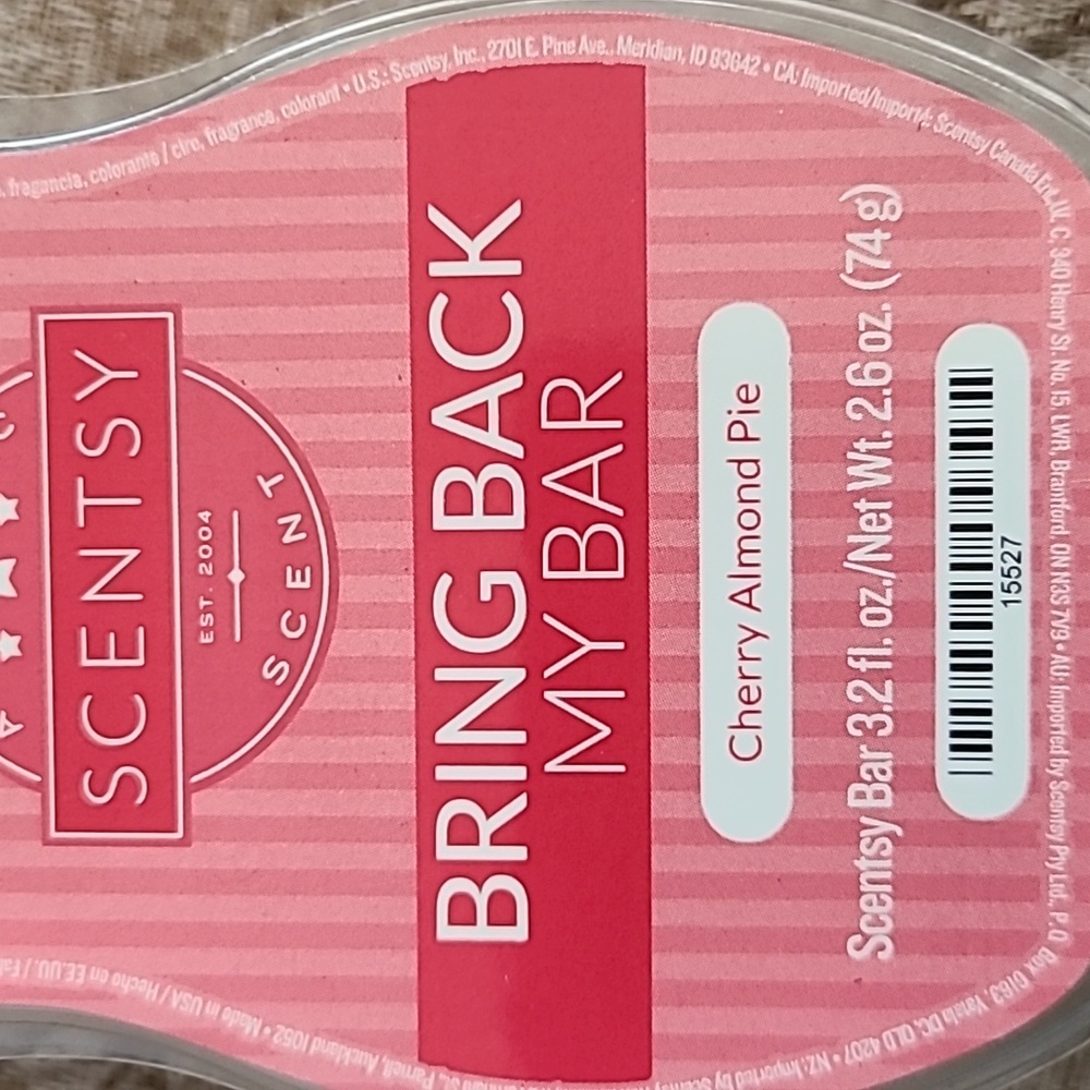Scentsy wax bar